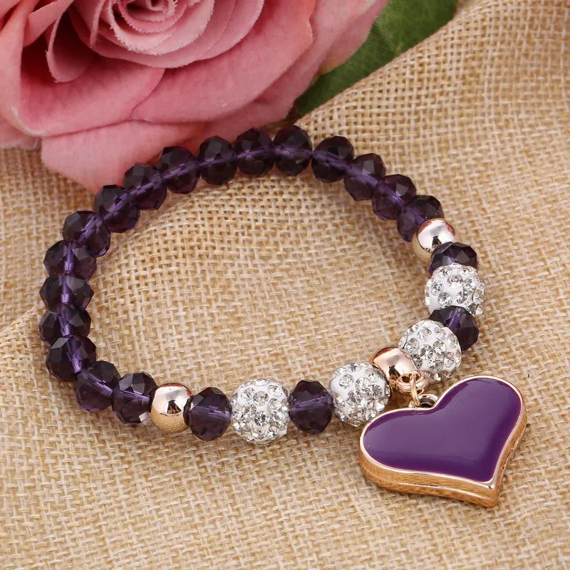 Romantic Vintage Heart Bracelets