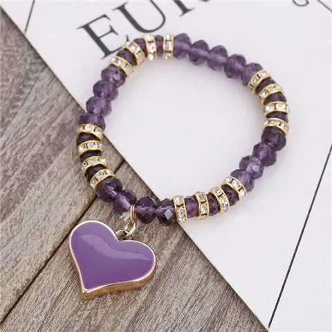 Romantic Vintage Heart Bracelets