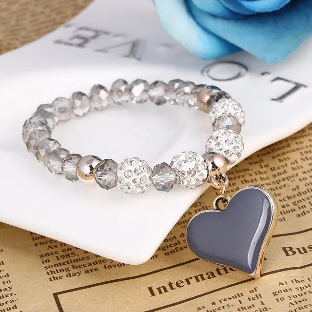 Romantic Vintage Heart Bracelets