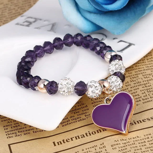 Romantic Vintage Heart Bracelets