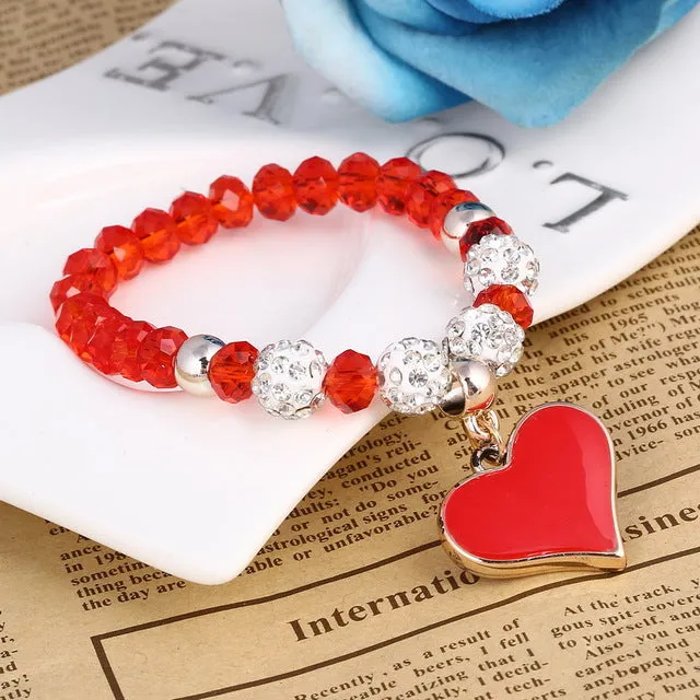 Romantic Vintage Heart Bracelets