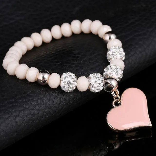 Romantic Vintage Heart Bracelets