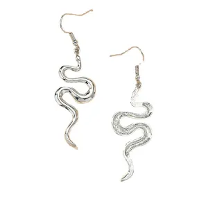 Serpentine Allegiance Alloy Earrings - Vienna Verve Collection