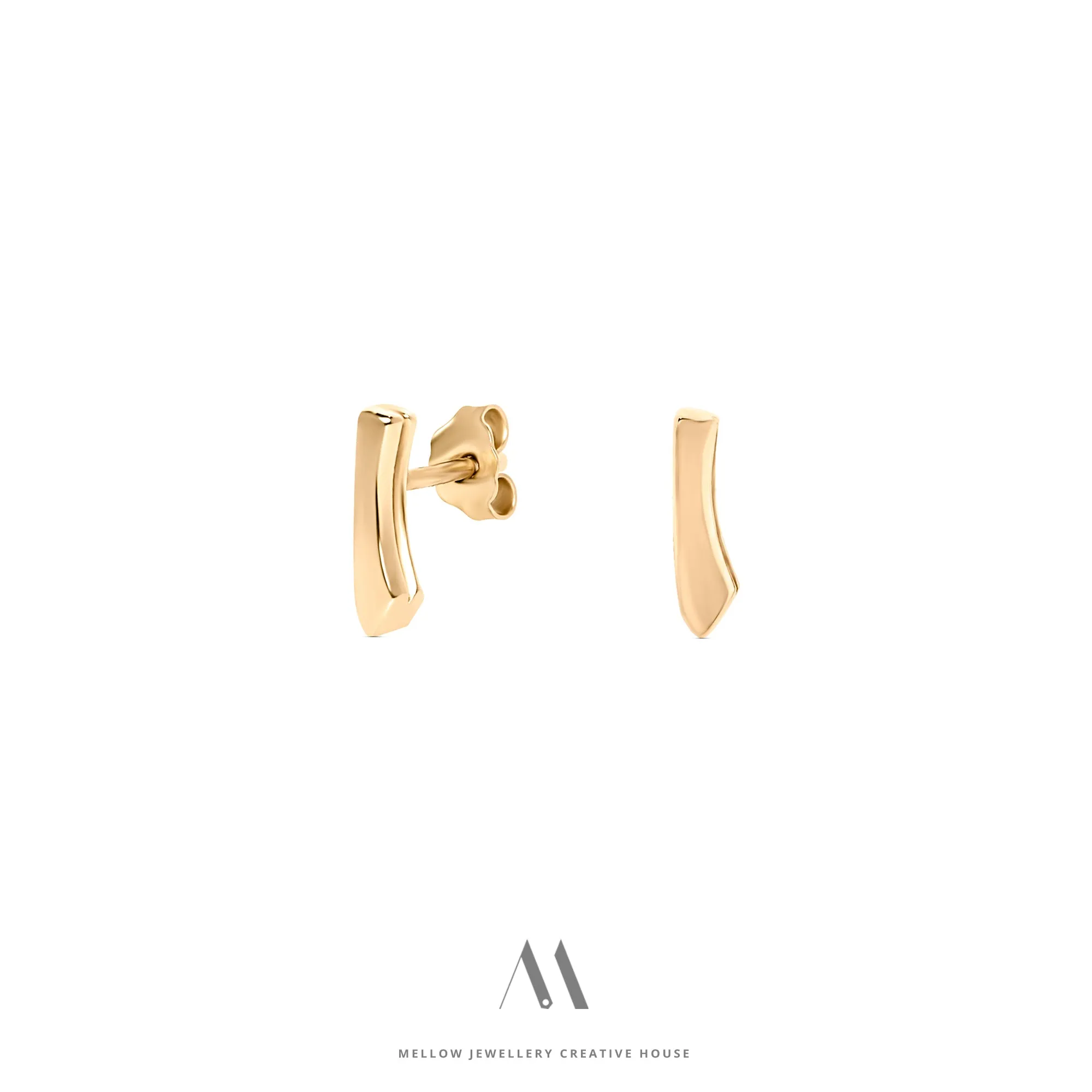 Solid gold earrings E3/Au16