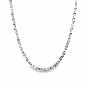 Ti Sento Milano Silver CZ Necklace 3992ZI/43