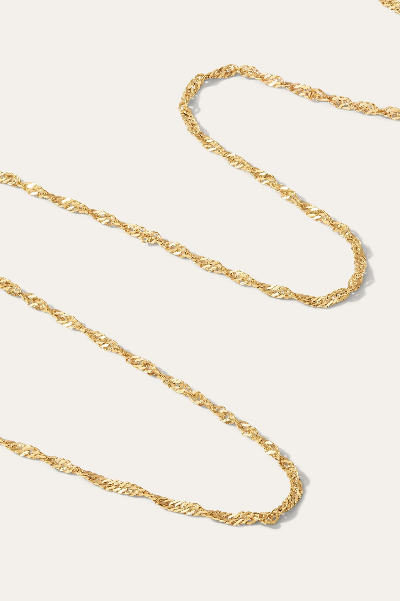 Twisted Gold Vermeil Chain