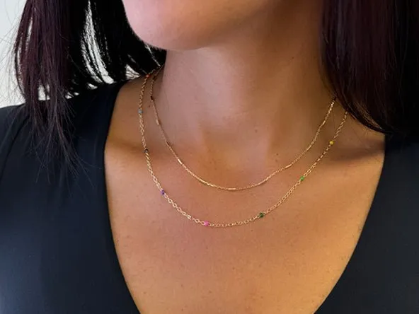 Vibrant Rainbow Chain