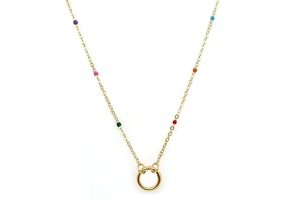 Vibrant Rainbow Chain