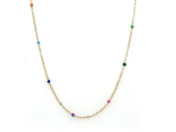 Vibrant Rainbow Chain