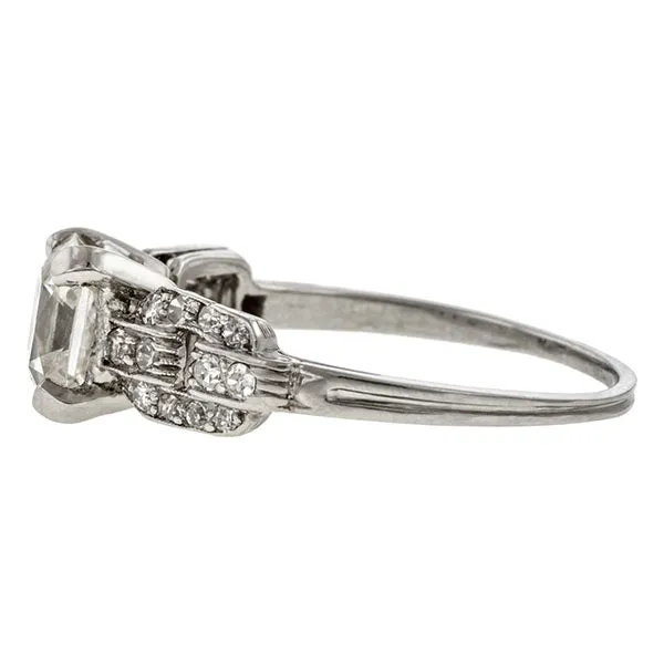 Vintage Engagement Ring, RCRB 1.66ct.