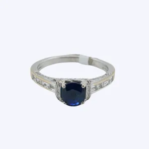 Vintage Sapphire Engagement Ring