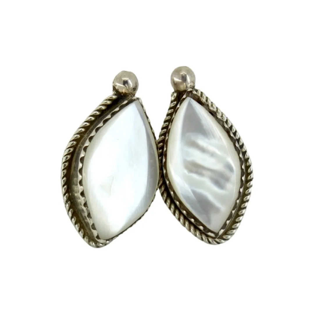 White Shell Earring