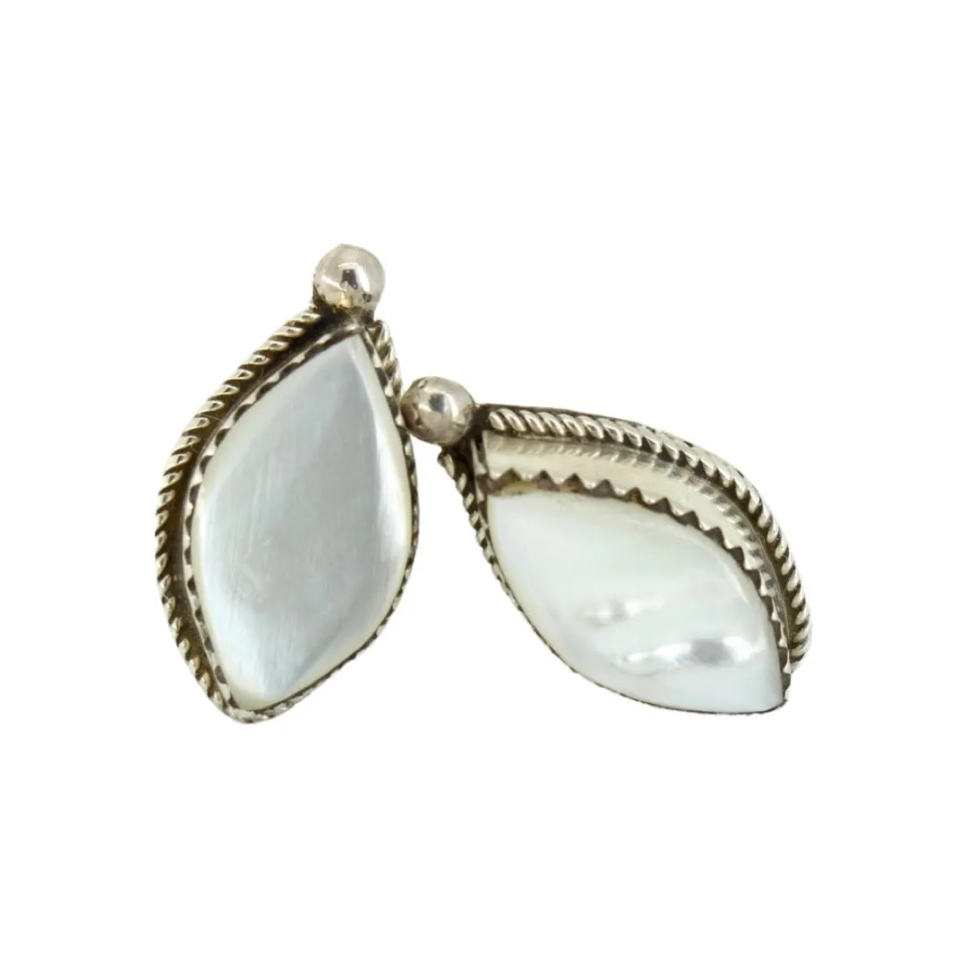 White Shell Earring